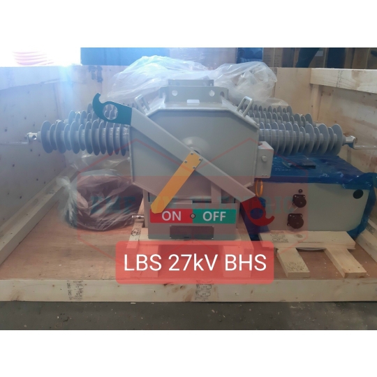 Cầu dao phụ tải LBS 27kV 630A 16kA-Hiệu BHS