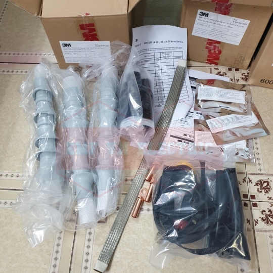 Đầu cáp ngầm 24kV co nguội trong nhà - Hiệu 3M