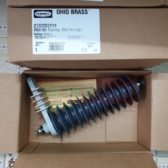 Chống sét van 24kV 10kA -Hiệu Ohio Brass US